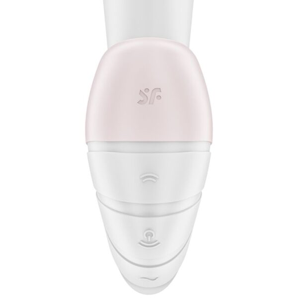 SATISFYER - SUPERNOVA ESTIMULADOR Y VIBRADOR BLANCO - Imagen 2