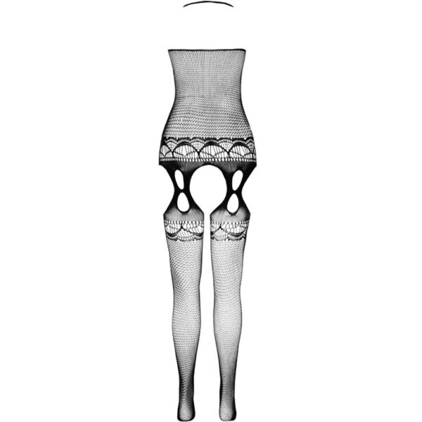 PASSION - ECO COLLECTION BODYSTOCKING ECO BS006 ROJO - Imagen 4