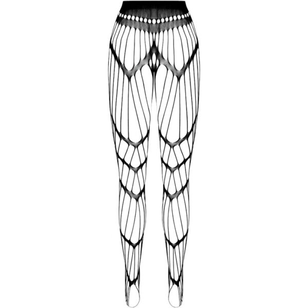 PASSION - ECO COLLECTION BODYSTOCKING ECO S006 NEGRO - Imagen 4