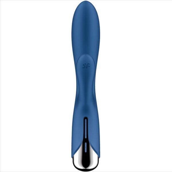 SATISFYER - SPINNING RABBIT 1 ESTIMULACION CLITORIS Y PUNTO G AZUL - Imagen 2