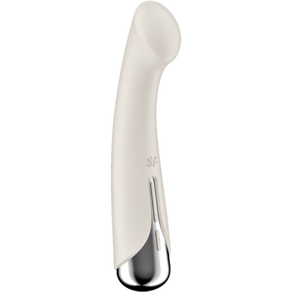 SATISFYER - SPINNING G-SPORT 1 VIBRADOR ROTADOR BEIGE - Imagen 2