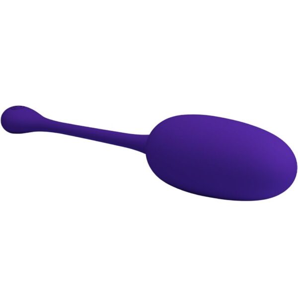 PRETTY LOVE - KNUCKER HUEVO VIBRADOR RECARGABLE LILA - Imagen 3