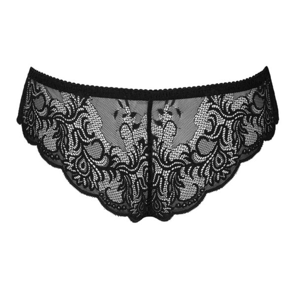 LIVCO CORSETTI FASHION - LOVE STORY LC 90679 PANTY CROTCHLESS NEGRO L/XL - Imagen 3