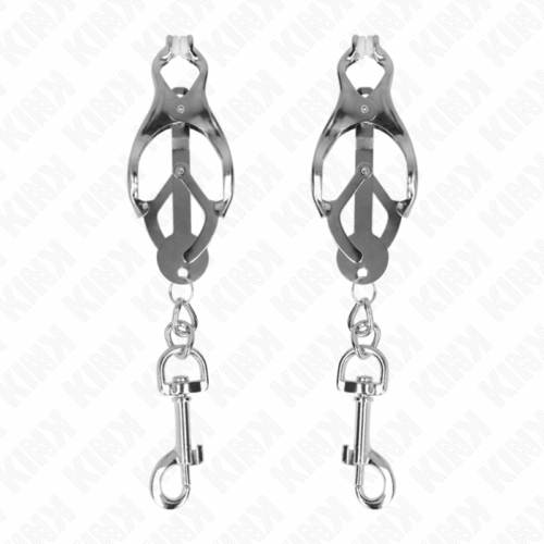 KINK - PINZAS PARA PEZONES ESTILO JAPONÉS CON GANCHOS