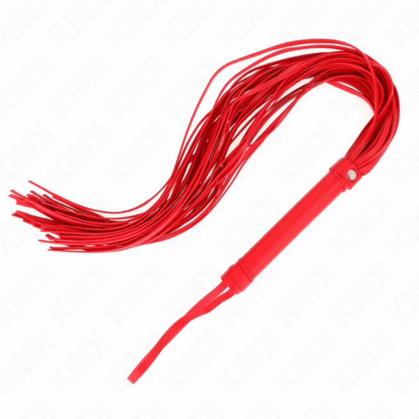 KINK - LÁTIGO PVC BLANDO ROJO 70 CM - Imagen 2