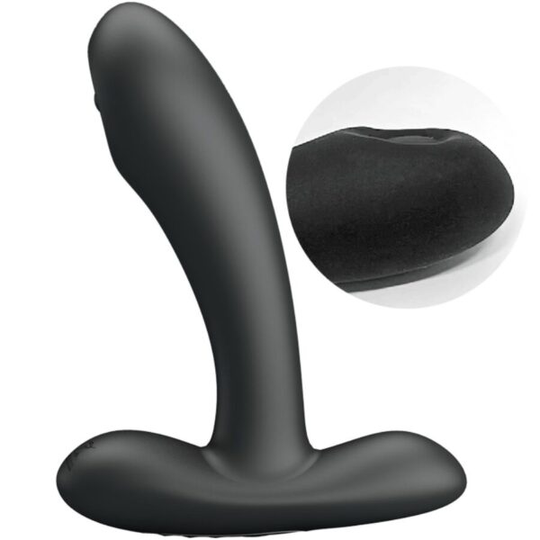 PRETTY LOVE - REMINGTON MASAJEADOR VIBRADOR ANAL Y VAGINAL NEGRO - Imagen 4