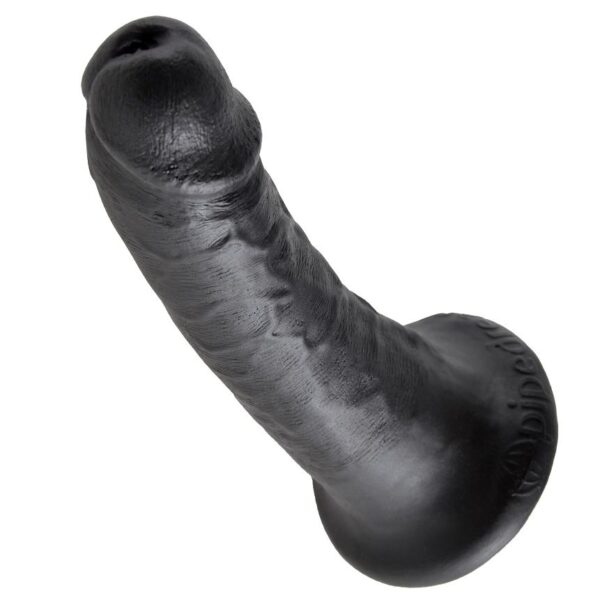 KING COCK - 6" PENE NEGRO 15.2 CM - Imagen 4