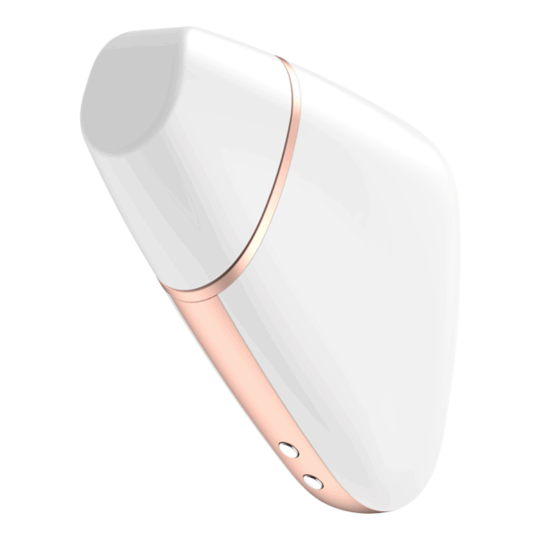 SATISFYER - LOVE TRIANGLE ESTIMULADOR Y VIBRADOR BLANCO - Imagen 4