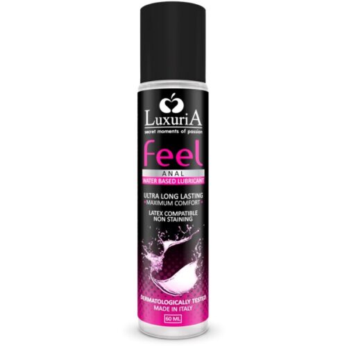 INTIMATELINE - LUXURIA FEEL LUBRICANTE BASE AGUA ANAL 60 ML